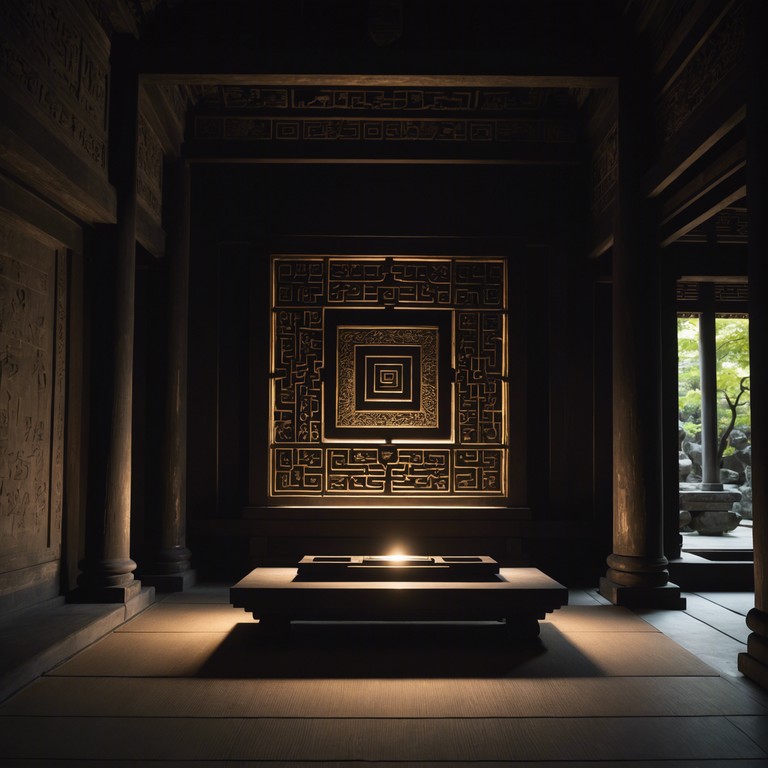 Delve deeper into the forgotten corners of ancient temples with every string vibration of the koto, embracing the tranquility and wisdom of antiquity.