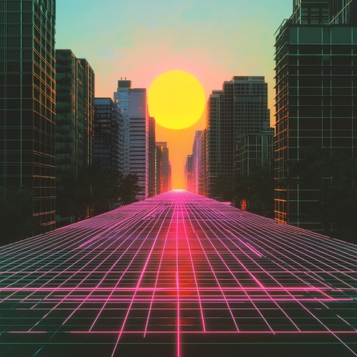 A high energy instrumental piece combining retro 80s synthesizers with modern production techniques. This track evokes the sensation of speeding through a neon lit cityscape, with pulsing rhythms and atmospheric layers.