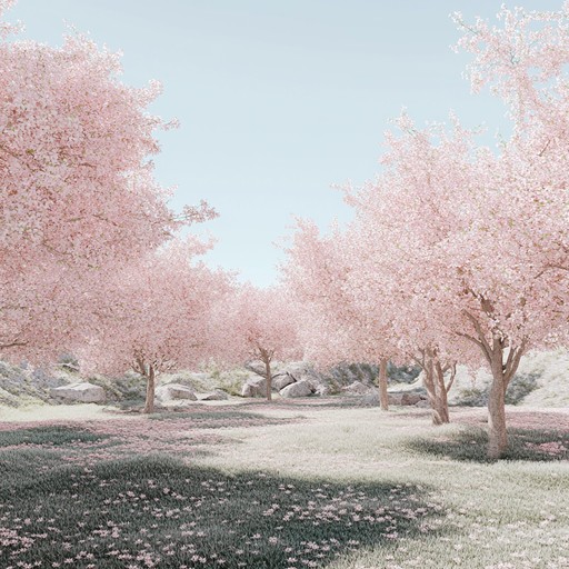 This instrumental k pop piece captures the essence of tranquility found beneath cherry blossom trees, blending soft melodies with soothing harmonies to evoke a sense of inner peace and reflection