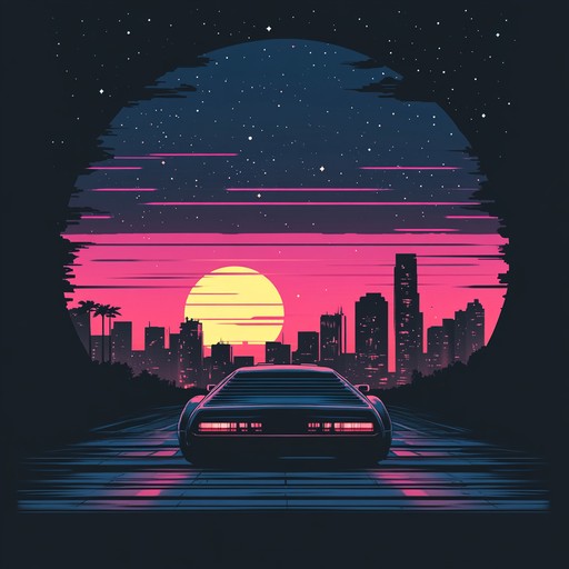 An instrumental chillwave track that merges the warmth of vintage analog synths with contemporary electronic beats, creating an immersive soundscape that evokes nostalgia and forward thinking vibes. The track evolves through lush pads, shimmering arpeggios, and deep basslines, painting a sonic picture of neon lit cityscapes at twilight.