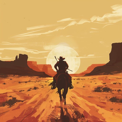 Picture a winding trail under the scorching sun, where an outlaw's spirit resonates. The combination of gritty guitar riffs and driving country beats captures the essence of rebellion and the untamed west.