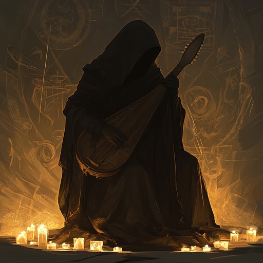 Dive into a foreboding realm with this chilling traditional composition featuring deep, eerie rhythms and ancient chants. Perfectly blending the atmospheric and the sinister, this track transports listeners to a world of forgotten rituals and shadowy ceremonies.