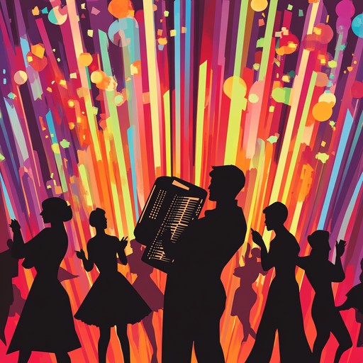 An exhilarating instrumental track combining classic cabaret charm with contemporary rhythms, creating infectious energy that captures the spirit of a lively night out.