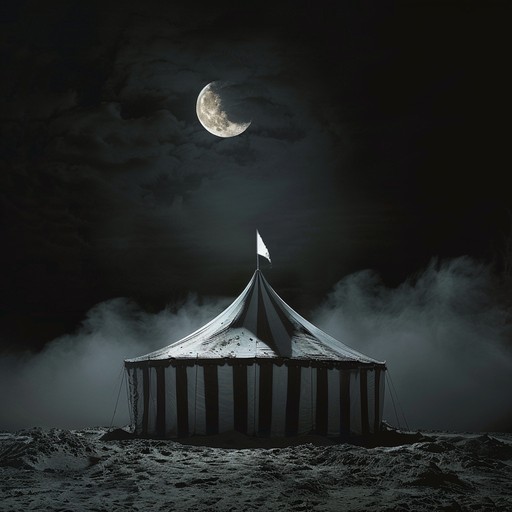 A mysterious and eerie lullaby set in a deserted, moonlit circus. Utilizing dissonant melodies and unsettling harmonies, it conjures an atmosphere of playful eeriness. Perfect for spooky children's tales.