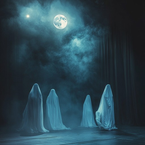 An instrumental piece that takes the listener on a dreamlike journey through a mystical theatre, blending ethereal sounds with haunting melodies to evoke feelings of enchantment and mystery.