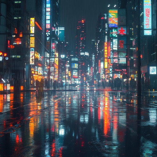 Immerse yourself in a cosmic journey through tokyo's neon lit streets. This track combines ethereal synths, delicate beats, and shimmering melodies to create an otherworldly atmosphere. Ideal for moments of introspection or late night cityscapes.