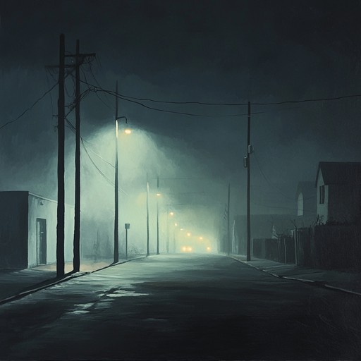 An instrumental trip hop piece that combines eerie soundscapes with haunting beats and unsettling melodies, creating a chilling atmosphere that evokes the feeling of wandering through a dark, deserted city at night.