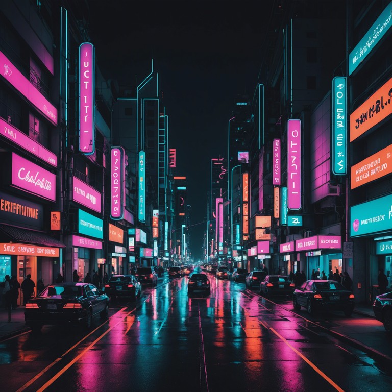 A track that merges the nostalgic feeling of 1970s funk with the crisp, modern production of today's music. Featuring an iconic slap bass line that dictates a dance inducing rhythm, complemented by futuristic synths that paint a vibrant cityscape at night.