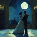 soft elegance in a moonlit ballroom: gentle and flowing waltz