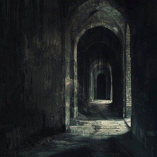 A haunting piece that effortlessly blends deep ominous ambient tones with eerily atmospheric sounds, evoking a sense of ancient secrets whispered through shadowy corridors. The music creates a chilling, captivating experience, perfect for invoking an unsettling yet intriguing atmosphere.