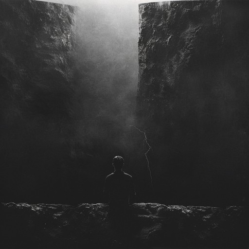 This track embodies an immersive journey into the deepest, darkest abyss, where the soft, eerie whispers and ambient sounds conjure images of forgotten underwater cities and unexplored subterranean passages. The piece uses subtle textural layers and minimal melodic structures to create a sense of isolation and haunting mystery.