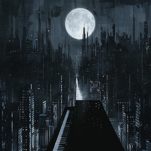 Transport listeners to a peaceful cityscape under starry skies with gentle melodies that blend seamlessly into the night. This track should feel like a quiet night walk through glittering streets.