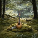nature inspired instrumental with soothing medieval lute melodies