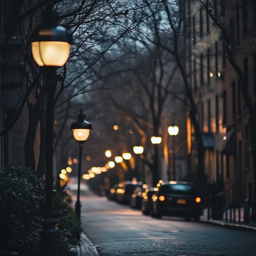 Imagine wandering through quiet, lamp lit streets on a warm evening. The soft beats of hip hop blend seamlessly with ambient elements to create a soothing atmosphere. The music is structured to relax and unwind, featuring mellow rhythms and smooth melodies. Perfect for a laid back night in the city.