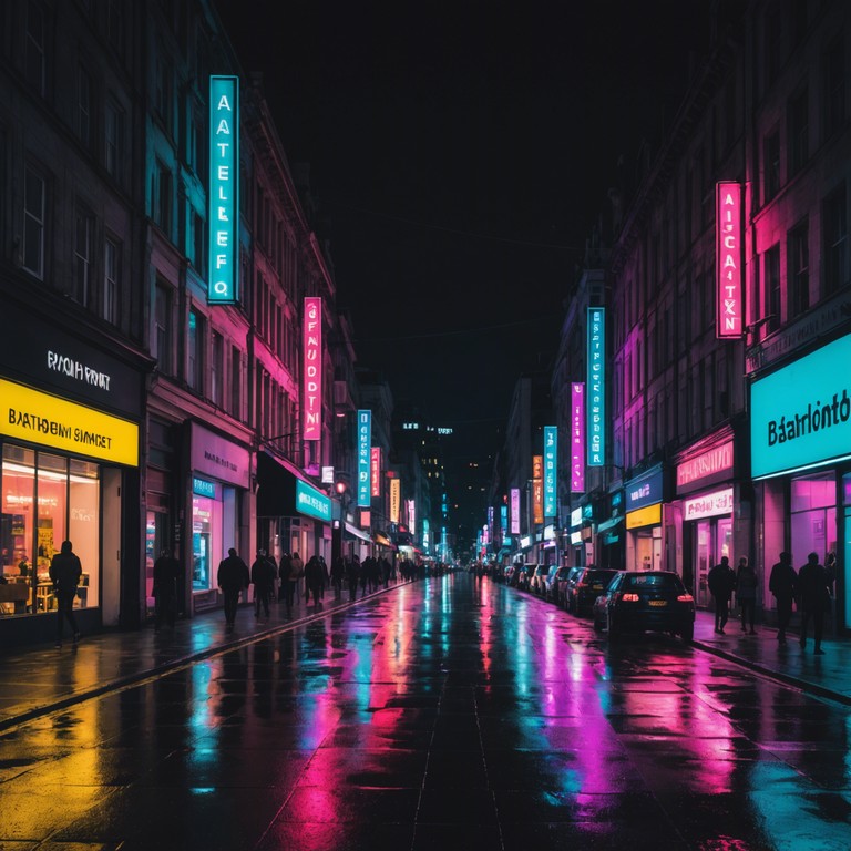 This track combines pulsating synth lines with the ambient sounds of a neon lit future cityscape, evoking the rush and mystery of a nighttime urban adventure. Electronic beats and ethereal pads layer to create a soundscape that’s both nostalgic and forward looking.