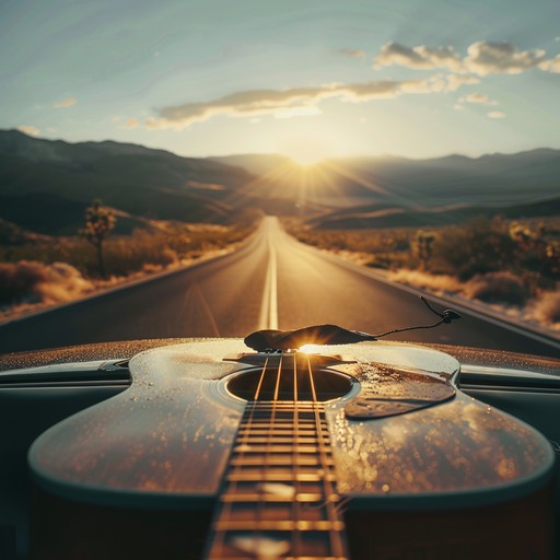 A rock instrumental embodying the thrill and joy of summer road adventures. Driving guitar riffs, dynamic rhythms, and melodic lines create an energetic and uplifting mood, perfect for evoking the freedom and excitement of a sunlit journey