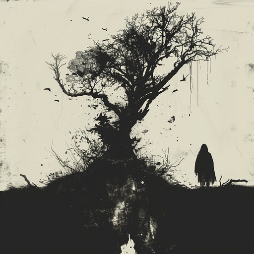 This eerie and atmospheric instrumental piece transports the listener to a forgotten time, where ancient folklore and traditions come to life. The melody is carried by a haunting fiddle, accompanied by the gentle plucking of a banjo and the soft strumming of an acoustic guitar. The sparse arrangement creates a sense of space and mystery, allowing the listener's imagination to fill in the gaps. As the piece progresses, the intensity builds, with the addition of percussion and otherworldly sound effects, creating a sense of unease and tension. The overall mood is one of introspection and nostalgia, with a hint of darkness lurking beneath the surface.