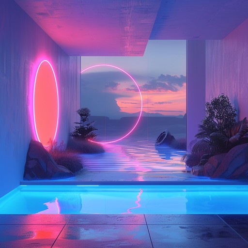 This piece captures the essence of wandering through a neon-lit city at night, reflecting on life’s infinite possibilities. The synths build a texture that oscillates between retro and futuristic, enveloped in a dreamy soundscape.