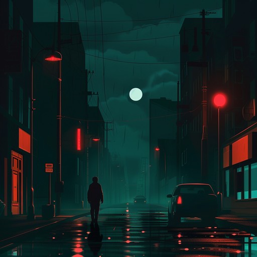 This atmospheric beat sets a tense, urban mood with its deep basslines, eerie synths, and hard-hitting drums. The track slowly builds in intensity, adding more layers and textures that evoke the danger and excitement of hustling on city streets at night. Occasional distant police sirens and street noise samples enhance the immersive, cinematic vibe.