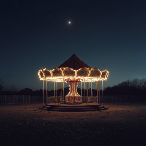 An evocative instrumental that paints the image of a lonely carnival under the moonlight, with delicate tunes conveying a profound sense of isolation and wistfulness.