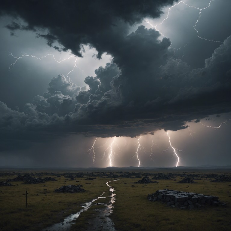 Transport to a thunderous scene, where each beat of the drum mirrors the unstoppable force of nature. This relentless musical onslaught harnesses the essence of fury and relentless power, culminating in a climax that is as cathartic as it is exhausting.