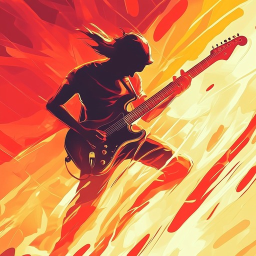 This instrumental track is characterized by driving, confident rhythms that are perfect for inspiring determination and a sense of power. High energy electric guitar riffs and powerful drum beats create a dynamic and engaging melody, making it ideal for workouts, motivational videos, and scenes depicting triumph or victory.