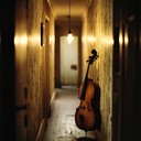 disquieting solo cello invites ghostly whispers