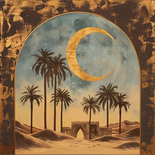 The fusion of traditional middle eastern instruments and contemporary ambient soundscapes forms a surreal atmosphere, with mesmerizing melodies and rhythms that transport listeners to a mystical, dreamlike world.