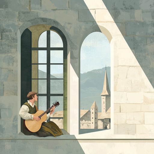 A soft, sophisticated instrumental that captures the essence of medieval courts. This piece intertwines the troubadour's musical storytelling and delicate string arrangements, evoking an ambiance of historical elegance and serene nostalgia.