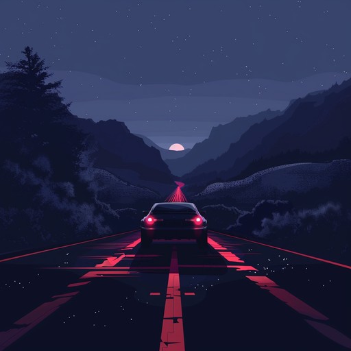 Imagine yourself driving down a neon-lit highway in the dead of night, the city skyline glowing in the distance. The pulsing beat and shimmering synths create an atmospheric, nostalgic vibe that transports you back to the 80s. Layers of arpeggiated melodies intertwine with deep, resonant basslines, building a sense of anticipation and excitement as you journey into the unknown.