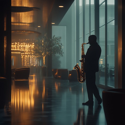 A seductive blend of sophisticated melodies with a languid tempo, this instrumental evokes the romance and mystery of a smoky lounge in the heart of a city at midnight. Smooth intonations of the saxophone capture the allure, while the subtle piano chords provide an elegant backdrop. This piece is designed to transport listeners to a time of dim lights, vintage glamour, and whispered conversations.