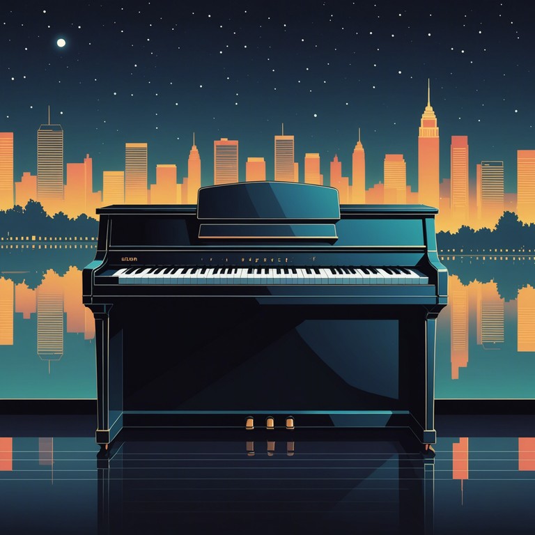 Dive deeper into the essence of night in the city with a soundtrack that perfectly captures the tranquil and introspective atmosphere, emphasizing a harmonious blend of chill beats with urban elements. The rich tones of the electric piano interweave seamlessly with subtle rap rhythms, creating a soothing yet engaging musical narrative that echoes the quiet moments of urban nightlife.