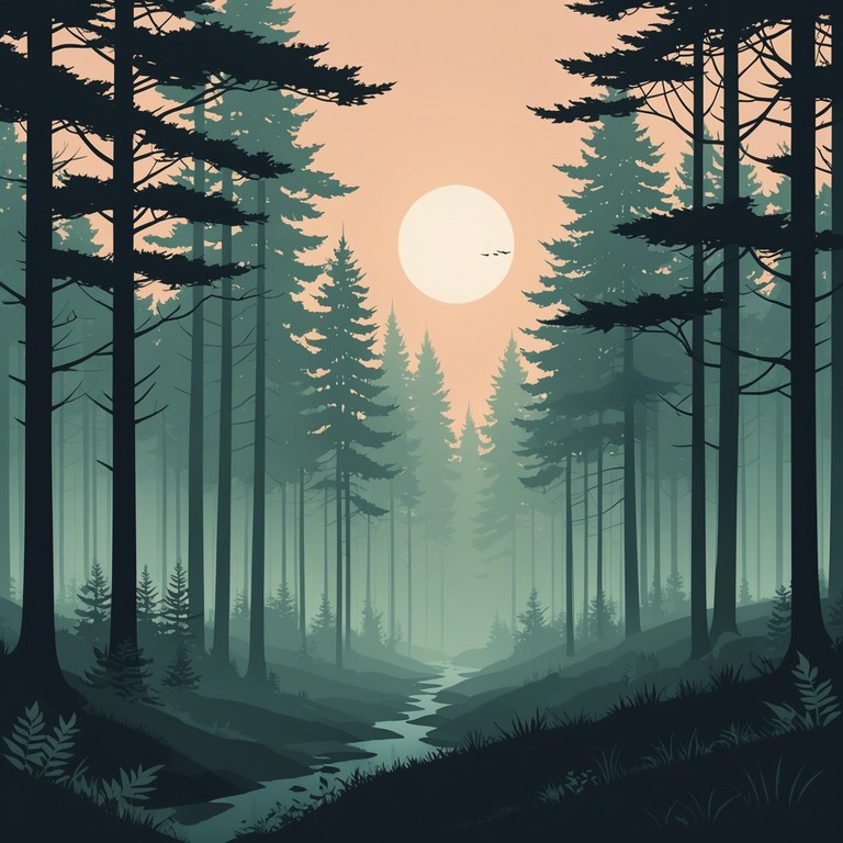 This track captures the spirit of nature using abstract and unconventional folk instruments, evoking the timeless essence of the forest. Gentle melodies weave through an auditory landscape filled with the whispers of trees and the distant calls of woodland creatures. Acoustic guitar strings hum alongside whimsical, improvised instruments, creating a sense of peaceful solitude and connection to the earth.