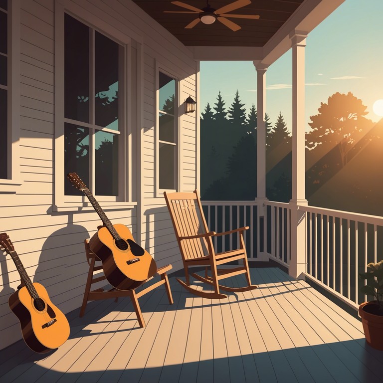 Picture yourself seated on a weathered porch swing, a cup of warm coffee in hand, as you watch the dawn break. The gentle strums of an acoustic guitar accompany the chorus of birds, creating a perfect harmony of peaceful solitude.