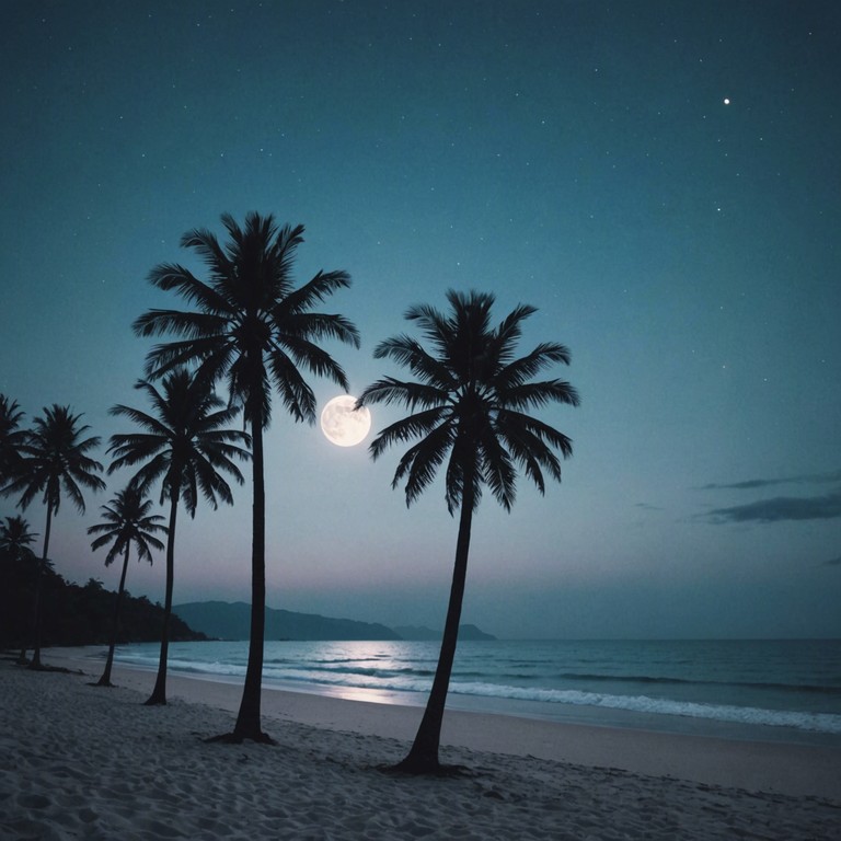 A song capturing the essence of a starry night filled with warmth and romance, ideal for an evening of intimate and heartfelt connection. The melody takes you on a gentle journey through the islands, as the calm waves match the rhythmic beats creating a feeling of tranquility and love.