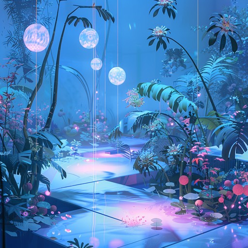 A serene combination of soft electronic beats and airy melodies that evoke the tranquility of a digital garden, making for a perfect backdrop to relaxation and introspection.