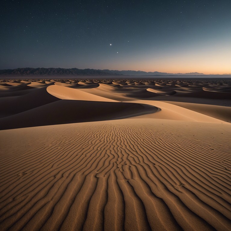 A sound journey through time, mirroring the eternal dance between the earth’s whispering sands and the enduring spirit of its nomadic people, all carried forth by the haunting tone of the duduk.