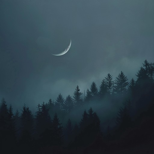 A haunting lullaby with edgy undertones blending soothing sounds.