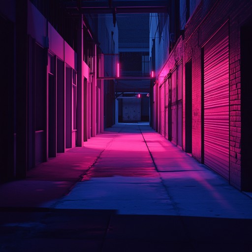 Atmospheric synths blend with pulsating new wave beats to evoke a sense of suspense and mystery. The track feels like a journey through shadowy alleys under neon lights.