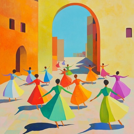 Immerse yourself in a lively daytime celebration with a rhythmic and joyful tango piece. The song's energetic beats and uplifting melodies perfectly capture the essence of a summer dance, evoking feelings of excitement and happiness.