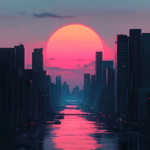 Experience an ethereal journey with lush synthesizer textures and nostalgic 80s new wave vibes, perfect for a relaxed and introspective mood. This instrumental piece blends drifting synths and soothing melodies, evoking a dreamy sunset on a neon horizon.