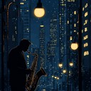 romantic instrumental capturing city nights with soulful urban melodies