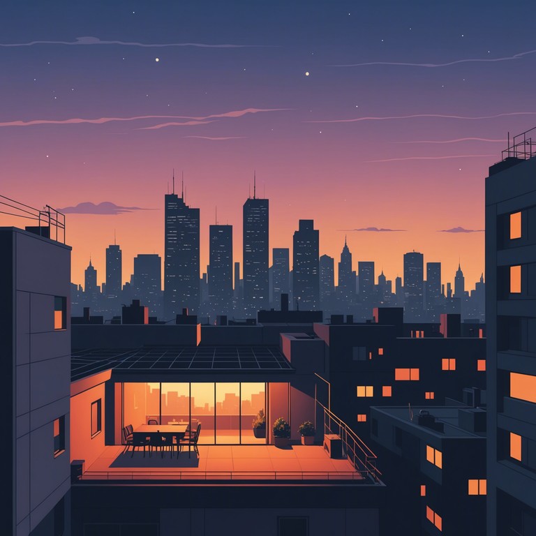 This track explores the solitude of bustling yet silent cities, with a deep, resonating bass line and sparse, piercing synths creating a feeling of vast emptiness and longing in an urban landscape. The song progresses with subtle builds and declines to mimic the lonely wanderings through cityscapes at night.