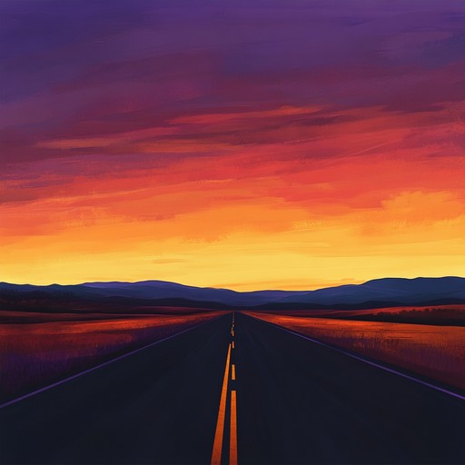 An electrifying ride through a vibrant indie landscape, characterized by driving rhythms, catchy melodies, and an exhilarating sense of adventure. This instrumental track captures the feeling of a sunset drive along the coast, blending energetic guitar riffs, pulsating bass lines, and dynamic drum patterns. Listeners will feel the rush of wind in their hair and the warmth of the setting sun as they embark on this sonic journey.