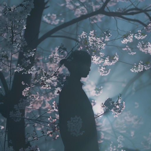 A haunting instrumental track designed for mysterious moments in anime. The piece opens with an evocative koto melody, setting a suspenseful tone. Gradually, dark electronic pulses weave through, creating layers of mystery and anticipation, perfect for scenes of hidden secrets and enigmatic revelations.
