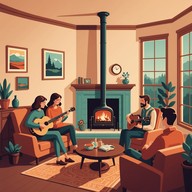 banjo melodies warm up the winter