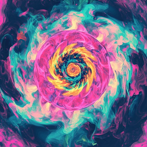 Immerse in a psychedelic journey with pulsating beats and vivid electronic landscapes that take you through layers of surreal soundscapes, filled with intricate synths and trippy effects, creating an otherworldly experience.