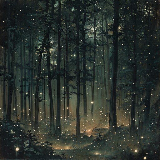 A serene journey through a forest under a starry sky, blending ethereal synths with gentle beats. A perfect elixir for relaxation and introspection.