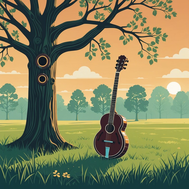 Offering a musical retreat into the heart of spiritual awakenings blended with the earthy tones of bluegrass, this piece echoes the tranquility and intensity of personal reflection and communal connection.