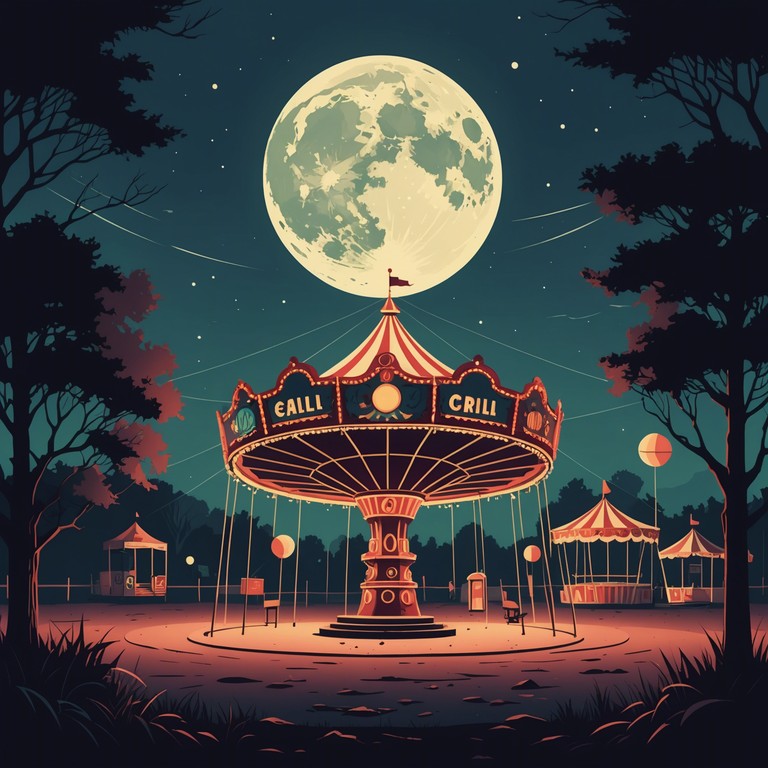 Expanding on the concept of a traditional carnival theme, shadows of the funhouse ventures deeper into the peculiar and macabre. Utilizing distorted calliope sounds and shadowy ambient noise to enrich the mystical allure, this version pushes boundaries, making every note a step further into the unknown.